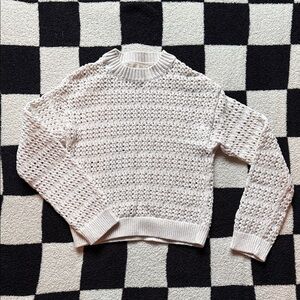Universal Thread Textured Cream Sweater